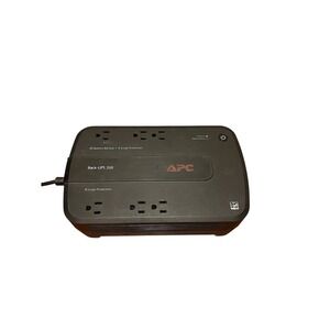 APC Back-UPS 350 BE350G 6-Outlet Uninterruptible Power Supply Surge Protector